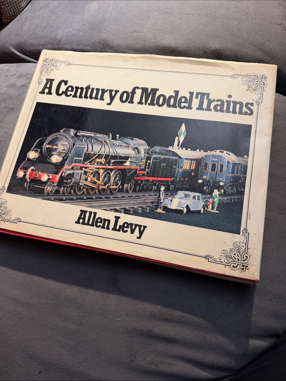 'A Century of Model Trains' Coffee Table Book - Cream Cover 1986